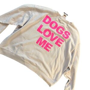 Wild fox dogs love me sweatshirt